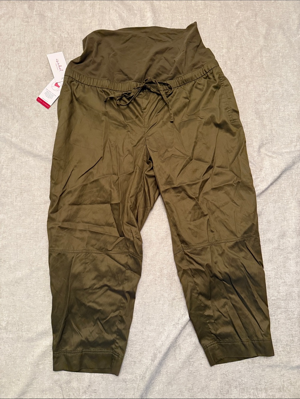 Isabel Maternity by Ingrid & Isabel Olive Green Maternity Pants